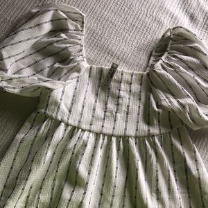 Madewell Puff Sleeve Empire Top